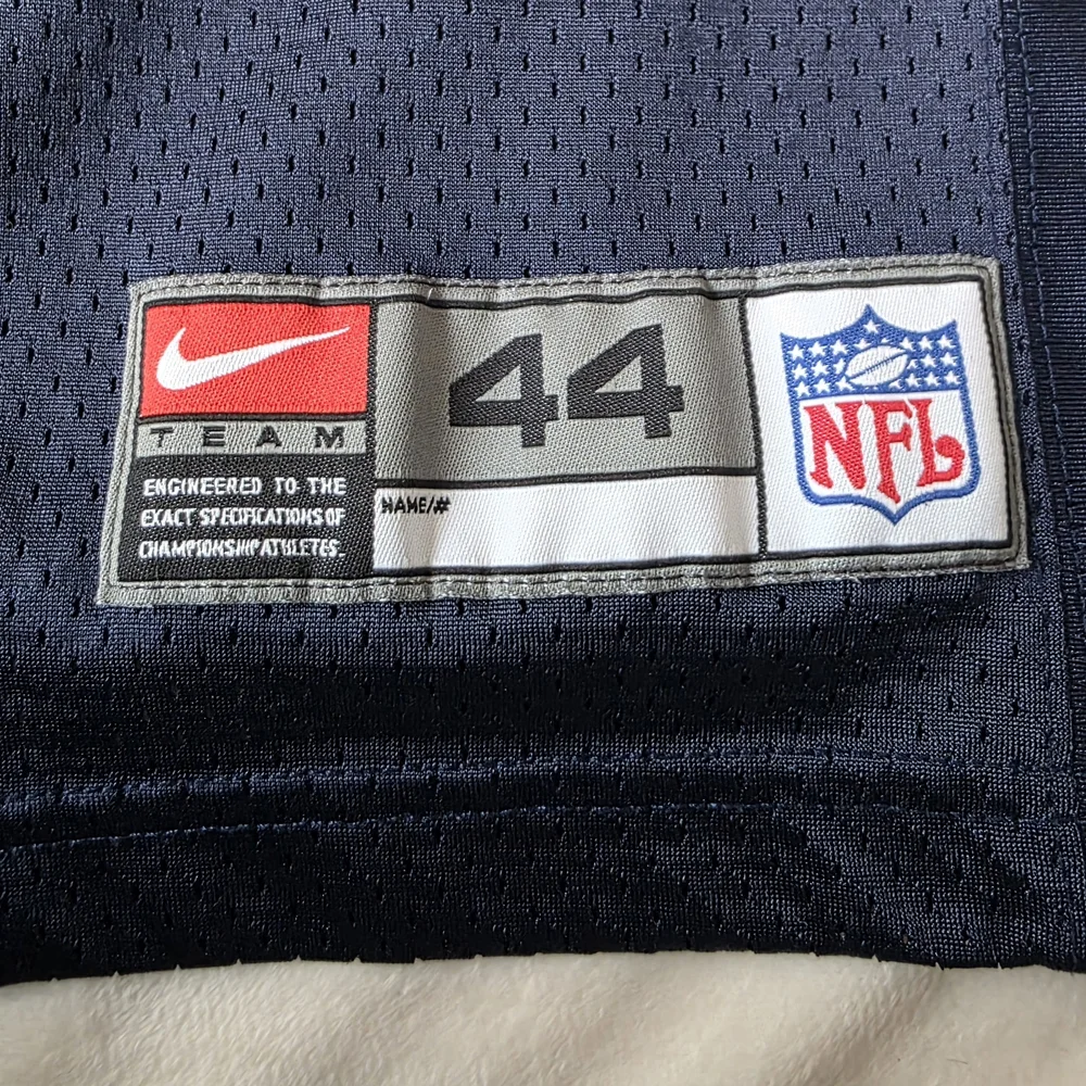 VINTAGE Nike Emmitt Smith Cowboys Authentic Pro Line Jersey Navy Blue Large - Picture 6 of 14